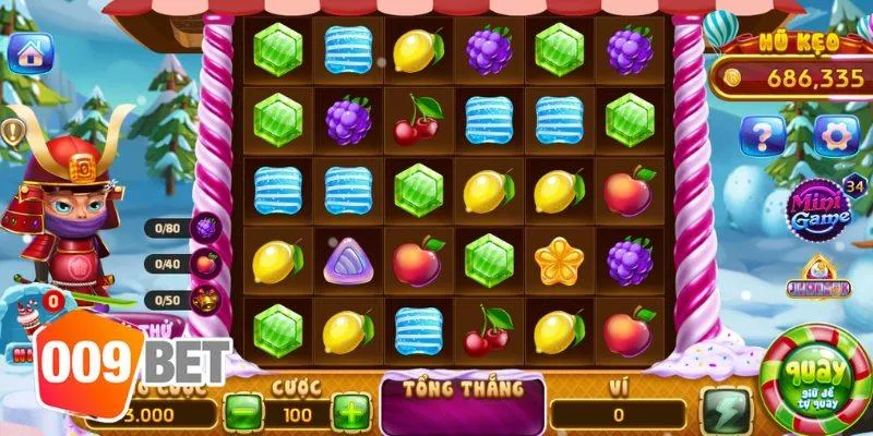 Luật chơi nổ hũ candy fruit dễ tiếp cận